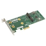 ซุปเปอร์ไมโคร AOC-SLG2-2TM2 2PORT M.2 SSD ADAPTER with HW RAID 1